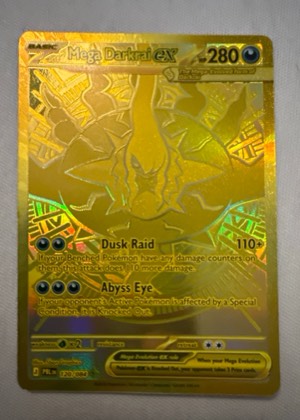 Mega Darkrai ex, graded 9.5