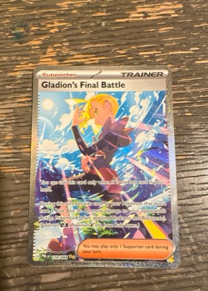 Gladion's Final Battle - 118/084 graded 9