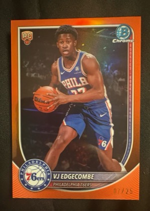 VJ Edgecombe, graded 9.0