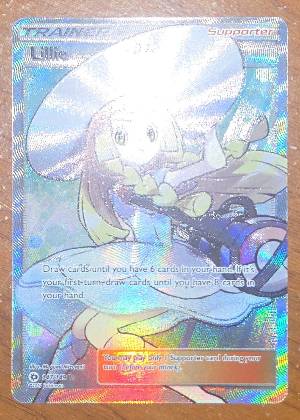 Lillie (Full Art), graded 9.0