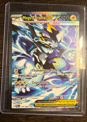 Mega Zeraora ex, graded 9.0