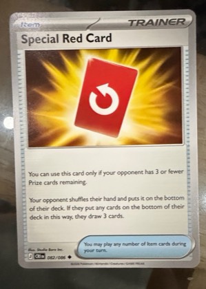 Special Red Card, graded 9.0