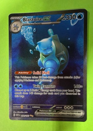 Blastoise ex, graded 9.5