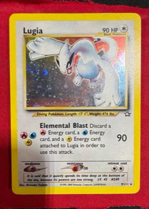 Lugia, graded 8.0