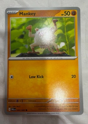 Mankey, graded 9.5