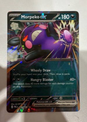 Morpeko ex, graded 8.5