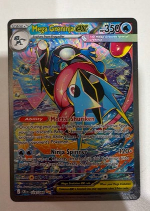 Mega Greninja ex, graded 9.0