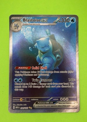 Blastoise ex graded 9.5