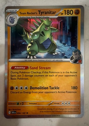 Team Rocket's Tyranitar, graded 9.0