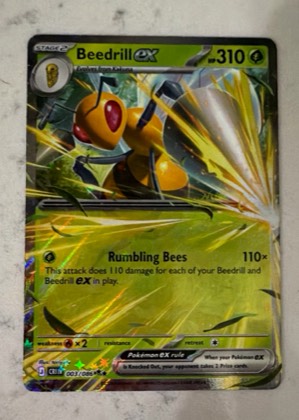 Beedrill ex, graded 9.5