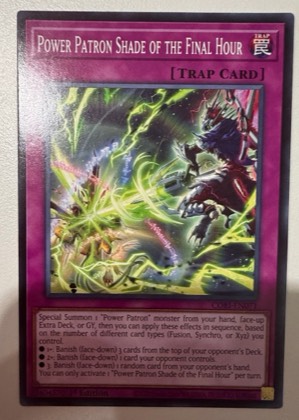 Power Patron Shade of the Final Hour, graded 9.0