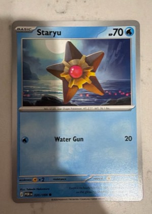 Staryu, graded 9.5