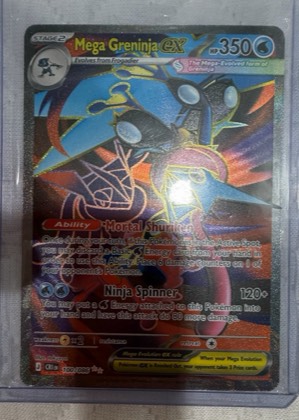 Mega Greninja ex, graded 9.0