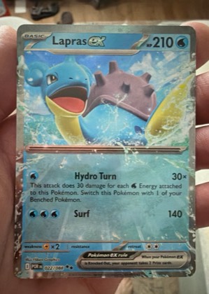 Lapras ex graded 8