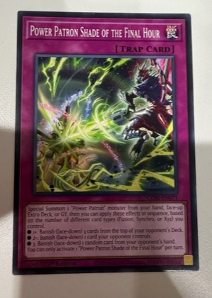 Power Patron Shade of the Final Hour, graded 9.0