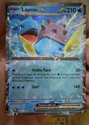 Lapras ex, graded 9.0