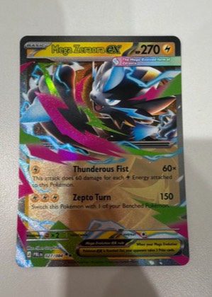 Mega Zeraora ex, graded 9.0