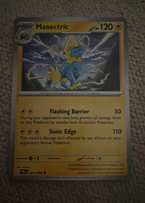 Manectric, graded 8.0
