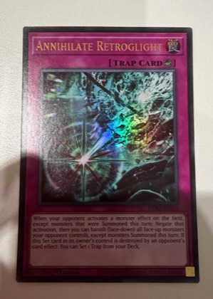 Annihilate Retroglight, graded 9.0