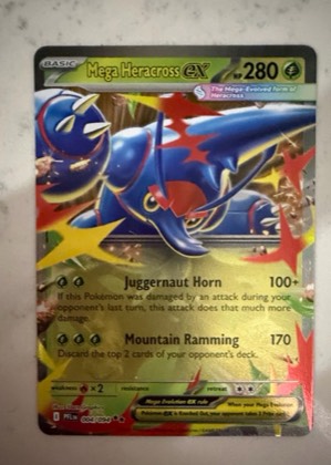 Mega Heracross ex graded 9