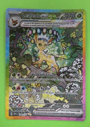 Leafeon ex graded 9.5