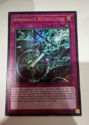Annihilate Retroglight, graded 9.0