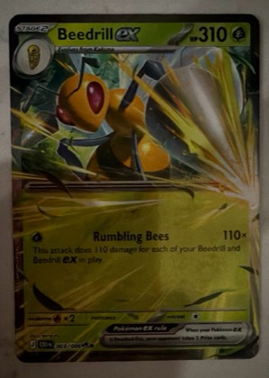 Beedrill ex graded 8