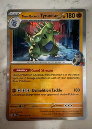 Team Rocket's Tyranitar, graded 9.0