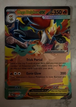 Mega Delphox ex, graded 9.0