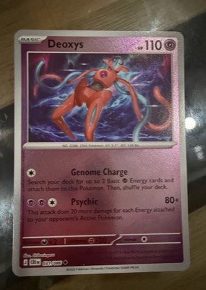 Deoxys - 031/086, graded 8.0