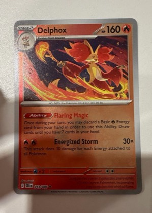 Delphox, graded 8.5