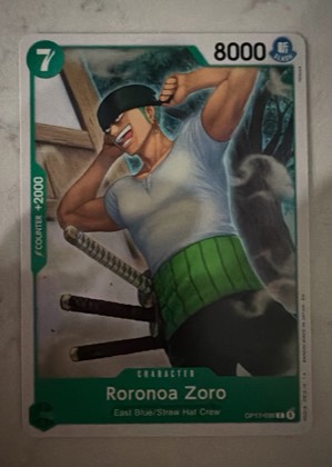 Roronoa Zoro (035), graded 4.0