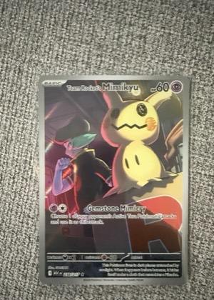 Team Rocket's Mimikyu, graded 9.0