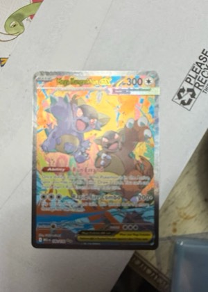 Mega Hippowdon ex, graded 7.5