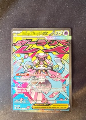 Mega Diancie ex, graded 9.0