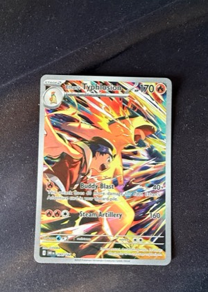 Ethan's Typhlosion, graded 9.0