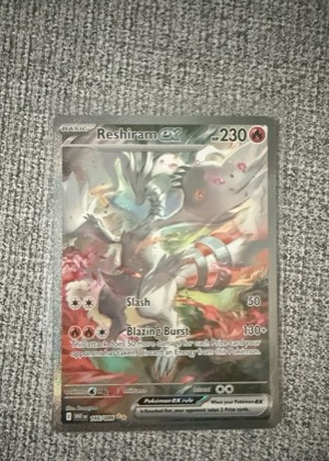 Reshiram ex, graded 9.0