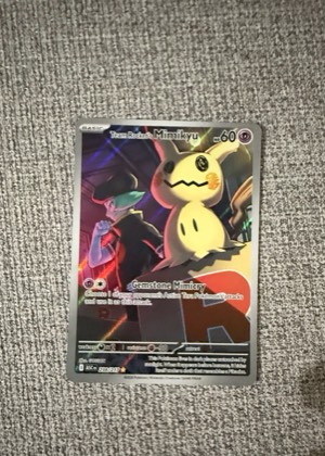 Team Rocket's Mimikyu - 238/217 graded 9