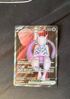 Team Rocket's Mewtwo ex, graded 9.0