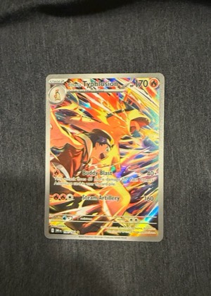 Ethan's Typhlosion, graded 9.0