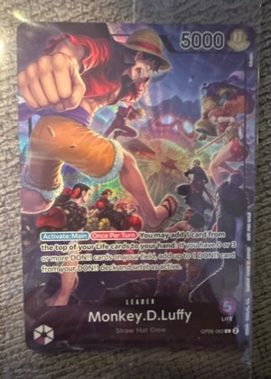 Monkey.D.Luffy, graded 9.5