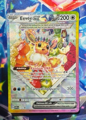Eevee ex - 174 graded 9.5