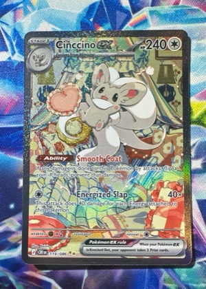 Cinccino ex, graded 9.5