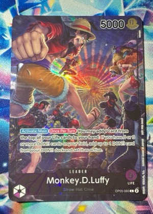 Monkey.D.Luffy, graded 9.0