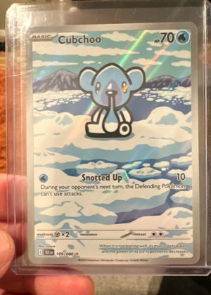 Cubchoo - 109/086 graded 6 & below