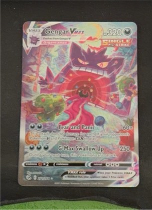 Gengar VMAX (Alternate Art Secret) graded 8.5