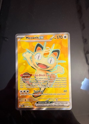Meowth ex, graded 9.0