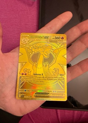 Mega Charizard X ex graded 8.5