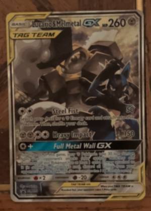 Lucario & Melmetal GX graded 8