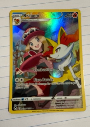 Braixen, graded 9.0